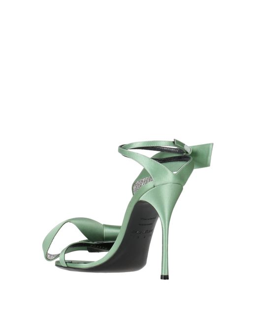AREA X SERGIO ROSSI Green Sandals