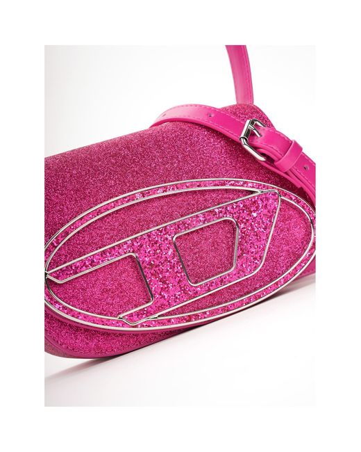 DIESEL Pink Schultertasche