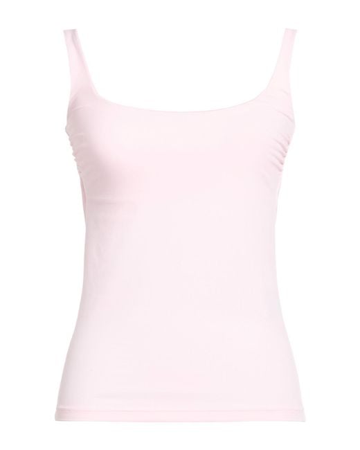 Fisico Pink Tank Top Polyamide, Elastane