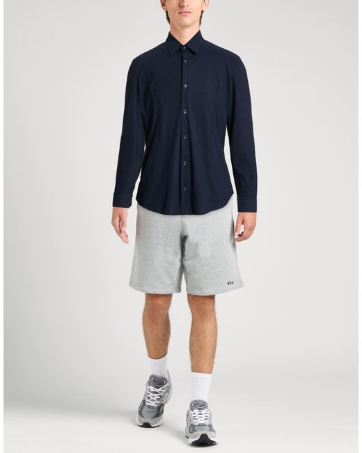 Daniele Alessandrini Blue Shirt for men