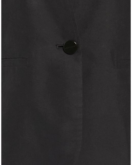 ARMANI EXCHANGE Black Blazer Modal, Polyester