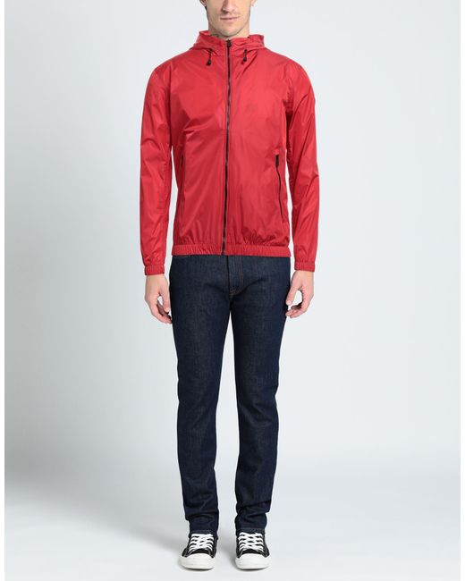 Ciesse Piumini Red Overcoat & Trench Coat for men