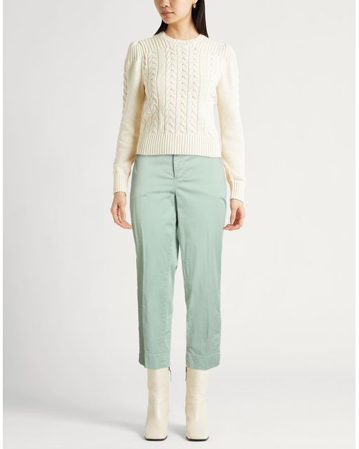 PT Torino Green Pants Cotton, Elastane