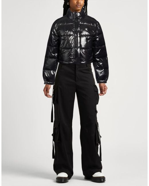 Calvin Klein Black Puffer Nylon