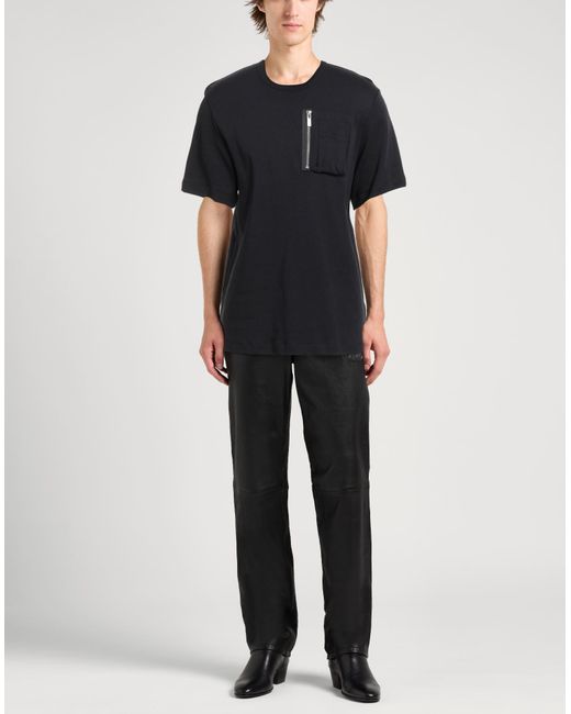 Helmut Lang Black T-Shirt Cotton for men