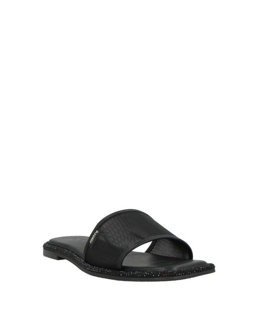 DKNY White Sandals