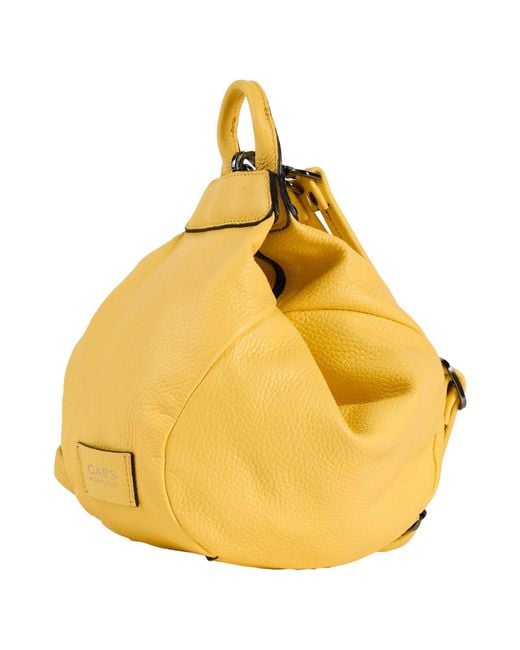 Gabs Yellow Narcisa -- Backpack Calfskin