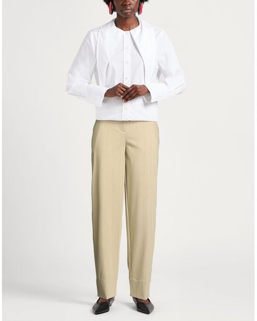 Ganni Natural Trouser