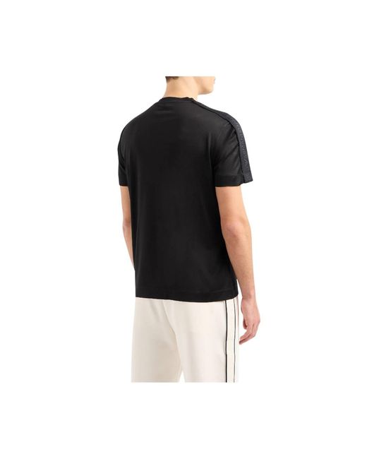 Emporio Armani T-shirts in Black für Herren