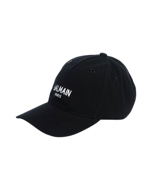 Balmain Black Hat for men