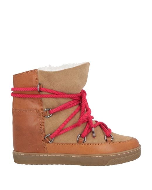 Isabel Marant Pink Ankle Boots