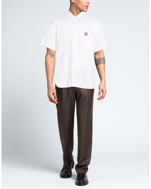 EYE JUNYA WATANABE COMME DES GARÇONS x CARHARTT Men's White Shirts
