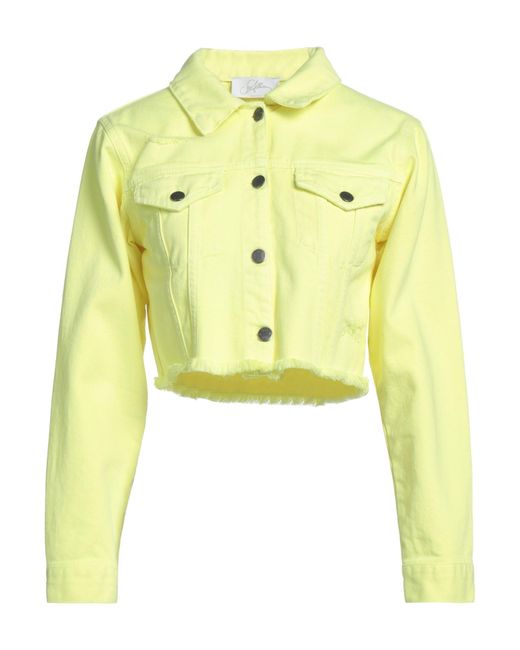 Soallure Yellow Denim Outerwear