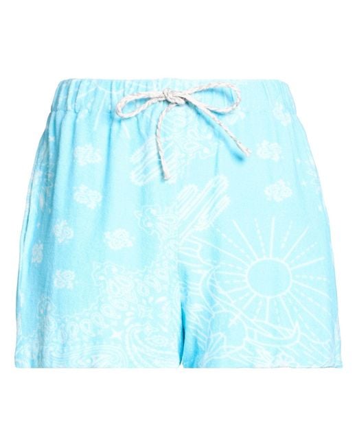 ARIZONA LOVE Blue Sky Shorts & Bermuda Shorts Cotton, Polyester