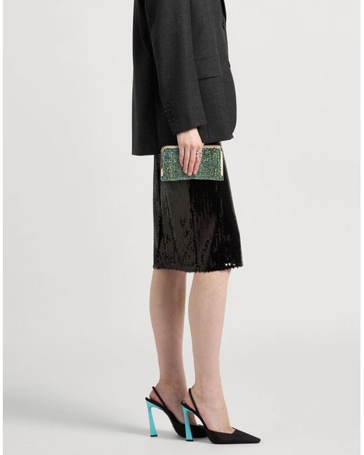 Twenty Four Haitch Green Handbags