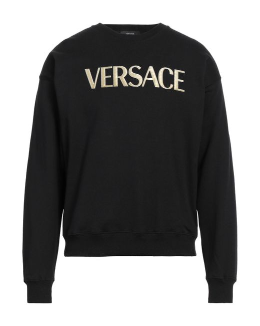 Felpa di Versace in Black da Uomo