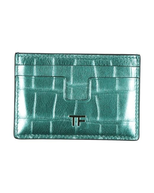 Tom Ford Green Cardholder