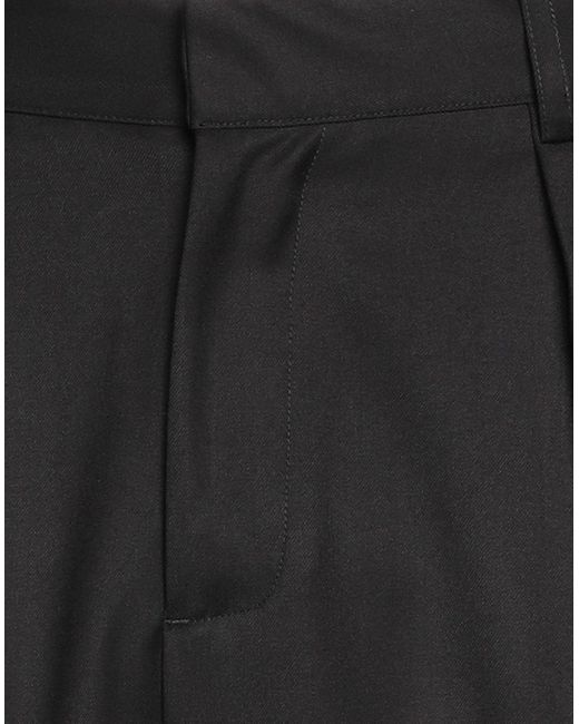 Daniele Alessandrini Black Trouser for men