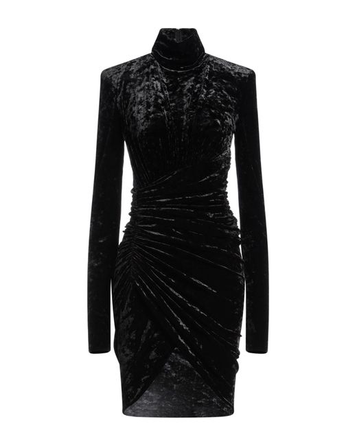 Alexandre Vauthier Black Mini-Kleid
