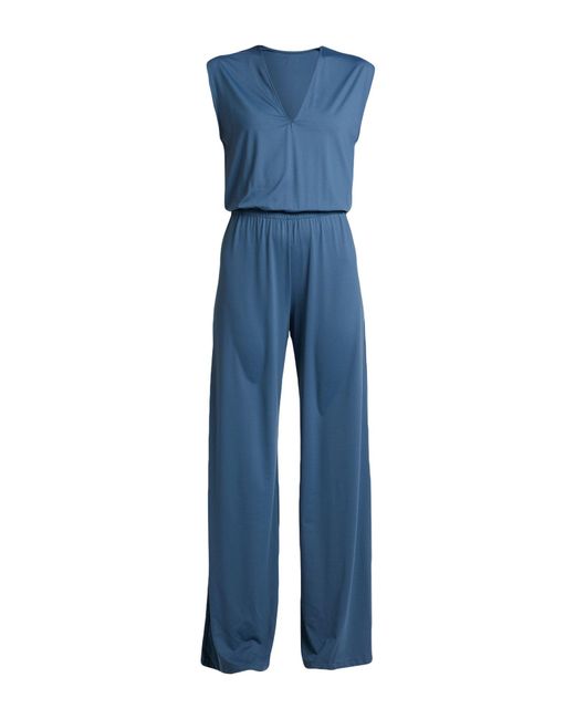 Fisico Blue Jumpsuit Polyamide, Elastane