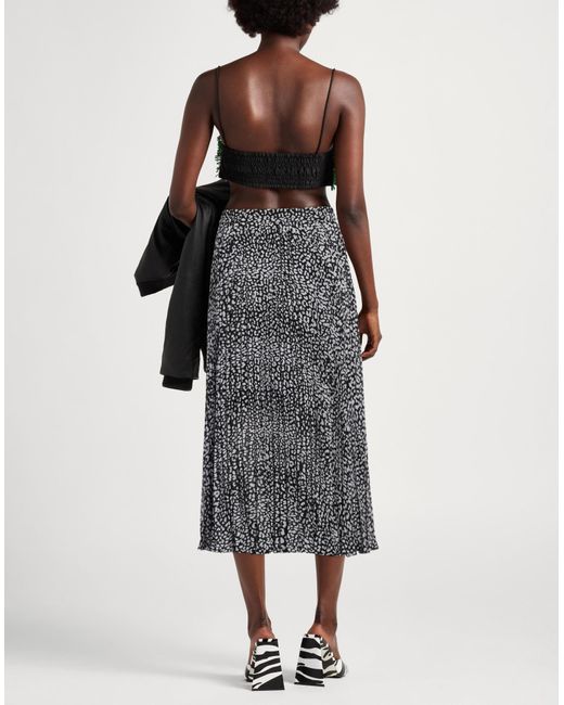 MICHAEL Michael Kors Gray Midi-Rock