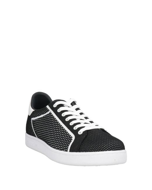 EA7 Black Sneakers for men