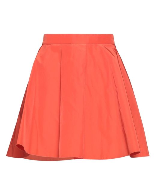Olla Parèg Red Mini Skirt
