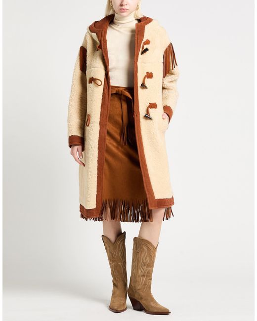 Philosophy Di Lorenzo Serafini Natural Shearling & Teddy