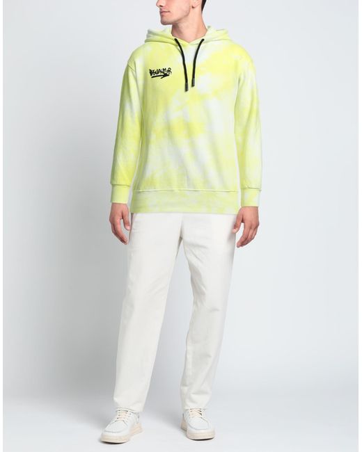 DISCLAIMER Yellow Sweatshirt for men