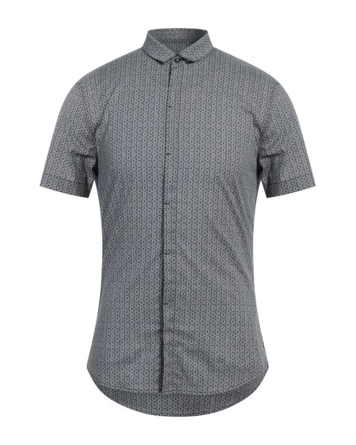 Armani Exchange Shirt in Gray for Men Lyst