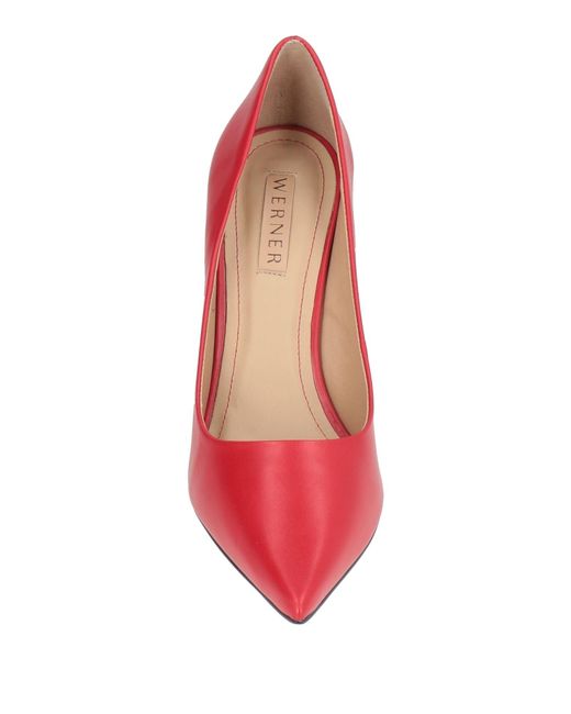 Werner Pink Pumps Leather
