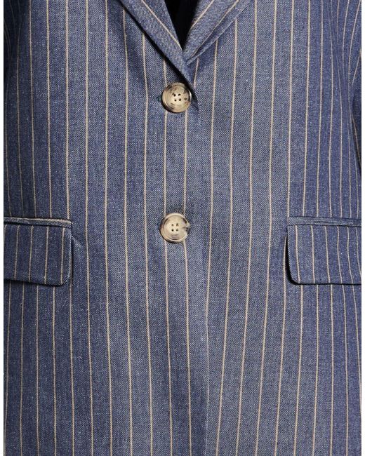HOPE SKY Blue Blazer Viscose, Polyester