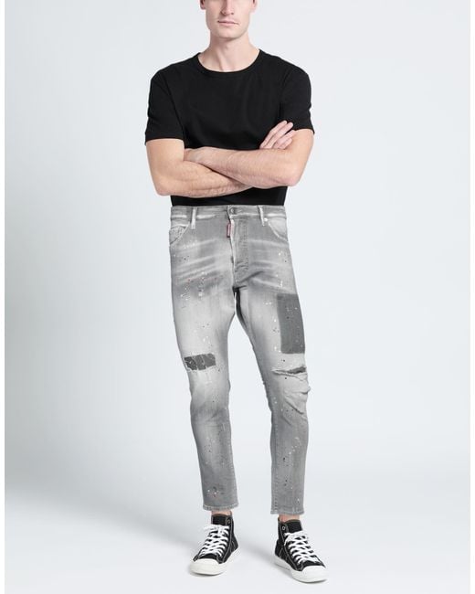 DSquared² Gray Jeans for men
