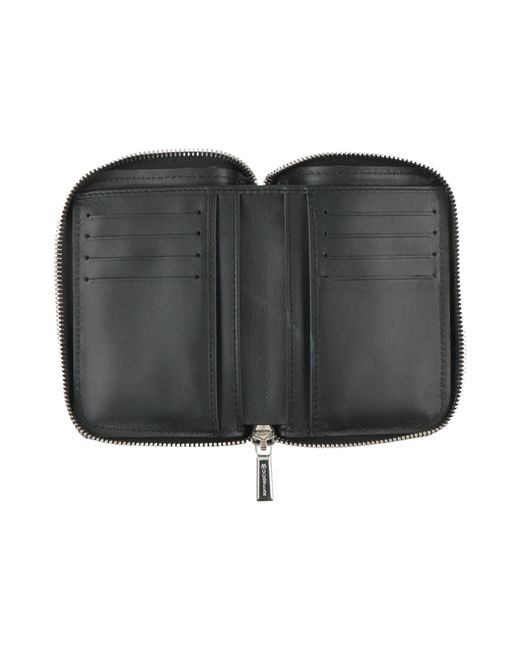 Moorer Black Wallet Leather for men