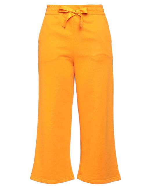 EMMA & GAIA Orange Cropped Trousers