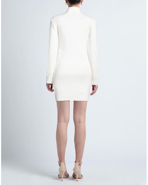 Chiara Ferragni White Mini-Kleid