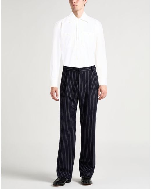 Brunello Cucinelli White Shirt Cotton for men