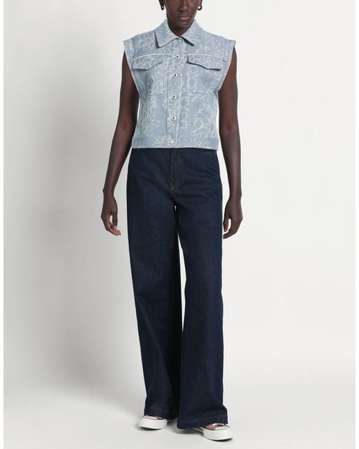 Shirtaporter Blue Denim Outerwear