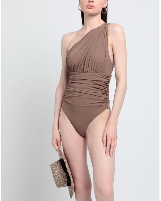 Moeva Brown One-piece Swimsuit