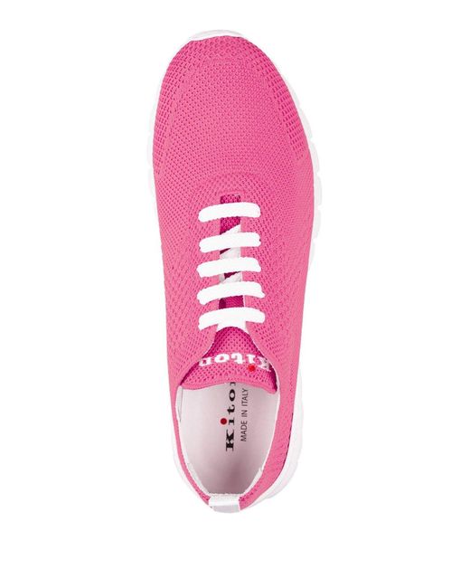 Kiton Pink Sneakers