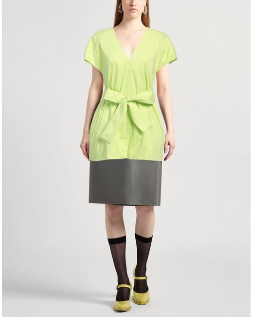 Liviana Conti Yellow Top Cotton, Polyamide, Elastane