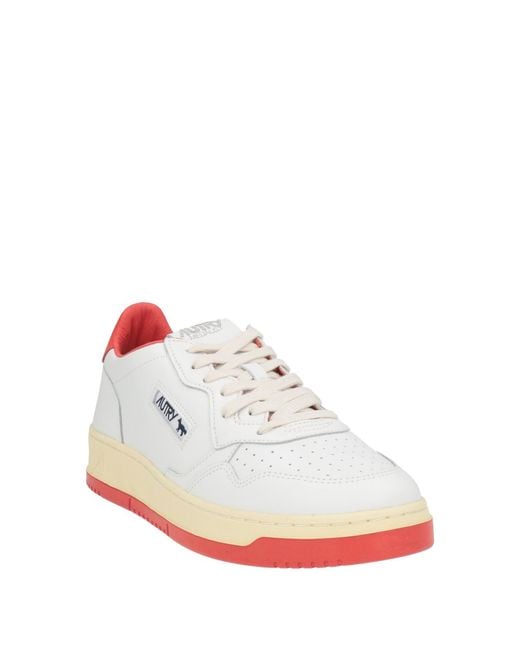 Autry White Sneakers for men