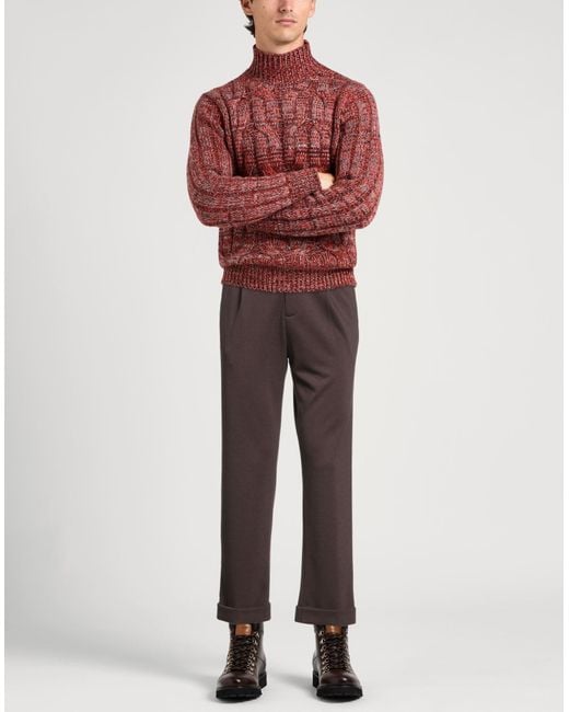 Daniele Alessandrini Brown Trouser for men