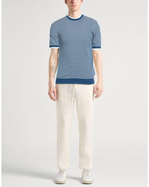 Daniele Fiesoli Blue Jumper for men
