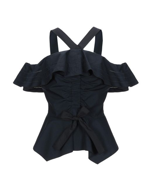 10 Crosby Derek Lam Top da donna di colore nero 10 Crosby Derek Lam Top da donna di colore nero