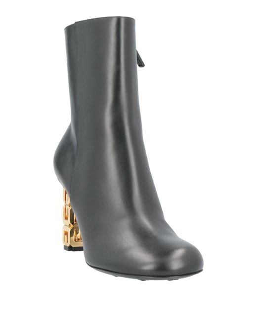 Givenchy Gray Ankle Boots
