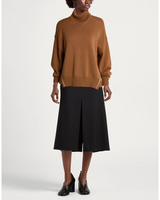 Alpha Studio Brown Rollkragenpullover
