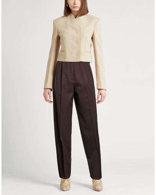 Drumohr Brown Dark Pants Virgin Wool