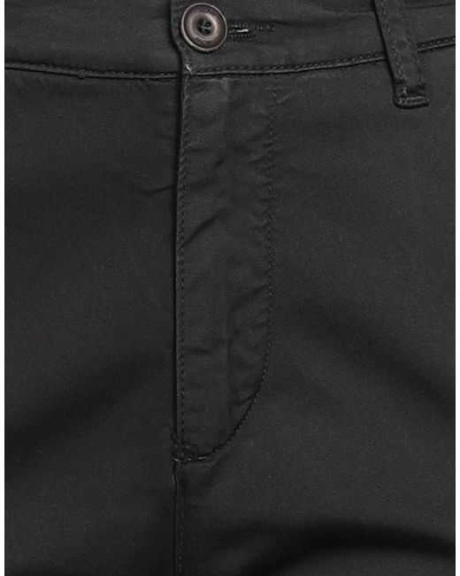 40weft Black Pants Cotton, Elastane