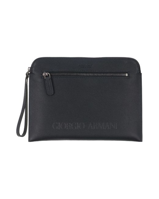 Giorgio Armani Black Pouch for men